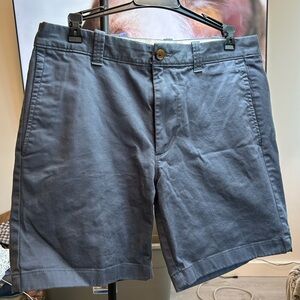 J. Crew Men's Slate Gray Flat Front Shorts